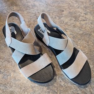 Sorel wedge sandals
